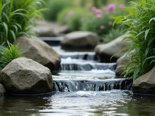Therapeutische Wasserklänge im Garten